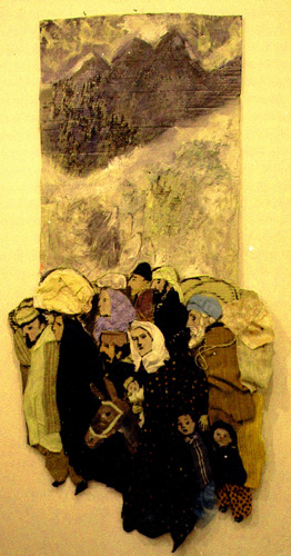 refugees fleeing their mountain homes, Afghanistan